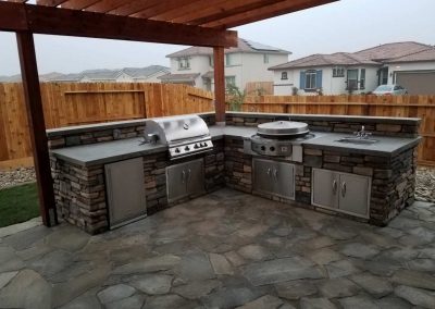 landscaping kitchen